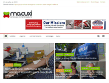 Tablet Screenshot of macuxi.com
